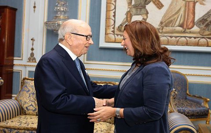 Le Prix Nobel de la Paix, au cur d'une rencontre entre Bji Cad Essebsi et Wided Bouchamaoui