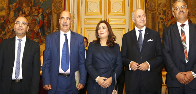 Tunisie – Le Quartet reçu par Laurent Fabius