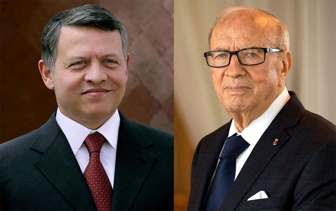 Béji Caïd Essebsi effectue une visite officielle en Jordanie les 21 et 22 octobre