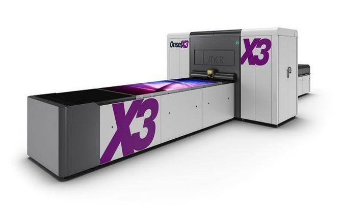 Onset X, la nouvelle série d'imprimantes jet d'encre UV à plat grand format d'Inca Digital