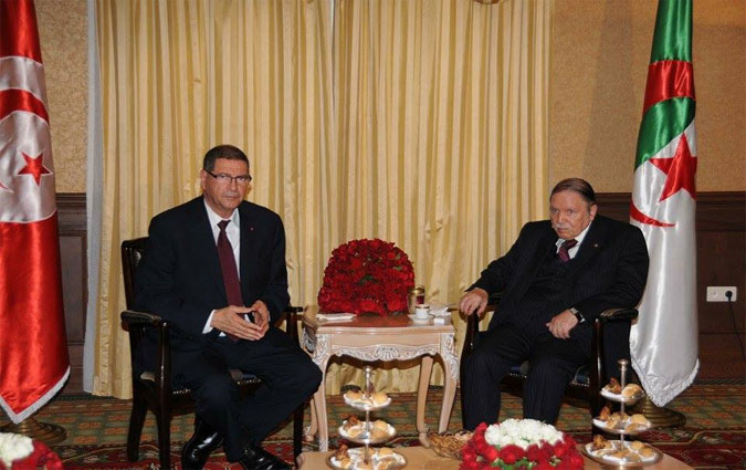 Tunisie  Algrie : Abdelaziz Bouteflika reoit Habib Essid  Alger