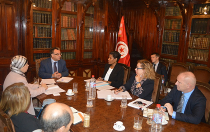 Rencontre entre le ministre des Finances et une dlgation de la Banque Mondiale
