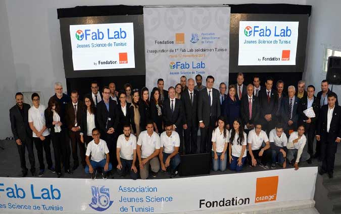 Orange Tunisie et l'AJST mettent  la disposition de tous le 1er Fab Lab solidaire en Tunisie
