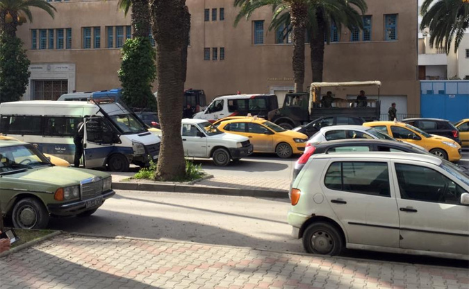 Un important déploiement sécuritaire à l'avenue Mohamed V