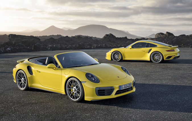 Nouvelles Porsche 911 Turbo et Turbo S : plus puissantes, plus raffines et des quipements plus complets