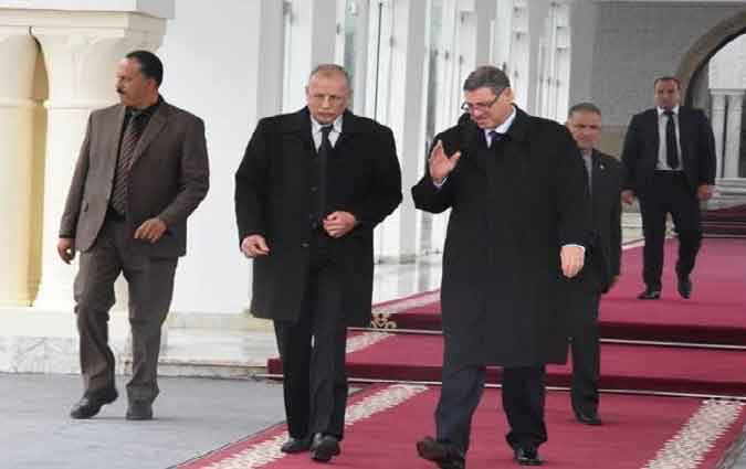 Habib Essid en visite de travail en Jordanie