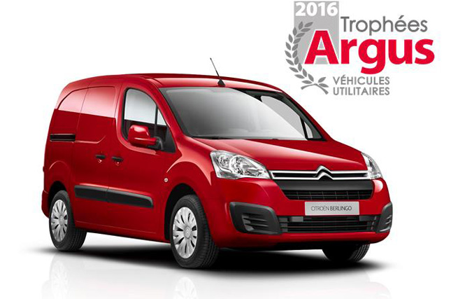 Trophes Argus : Le nouveau Citron Berlingo lu Utilitaire de l'anne 2016