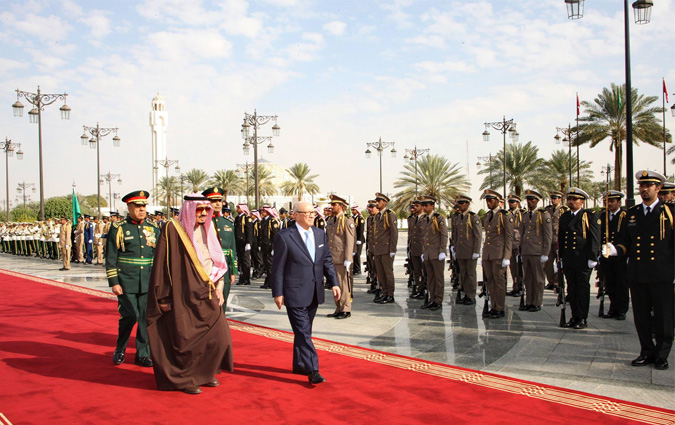 Le prsident de la Rpublique reu par le roi d'Arabie Saoudite
