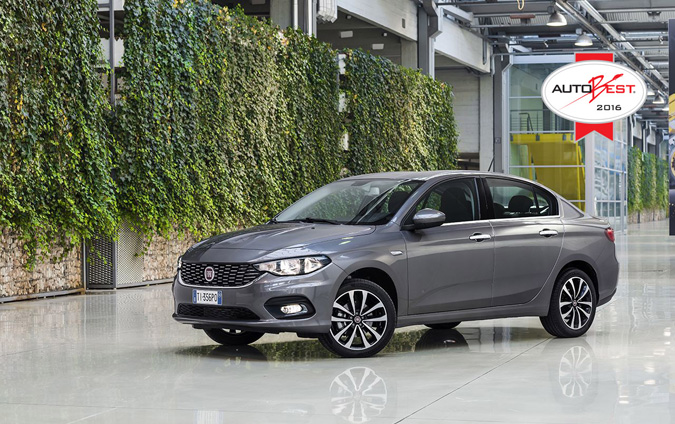 La nouvelle Fiat Tipo remporte le prix Autobest 2016
