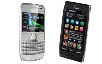 Nokia lance les Smartphones E6 et X7