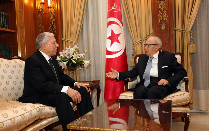 Bji Cad Essebsi reoit Taeb Baccouche
