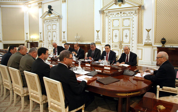 Carthage : Béji Caïd Essebsi préside le conseil de sécurité nationale