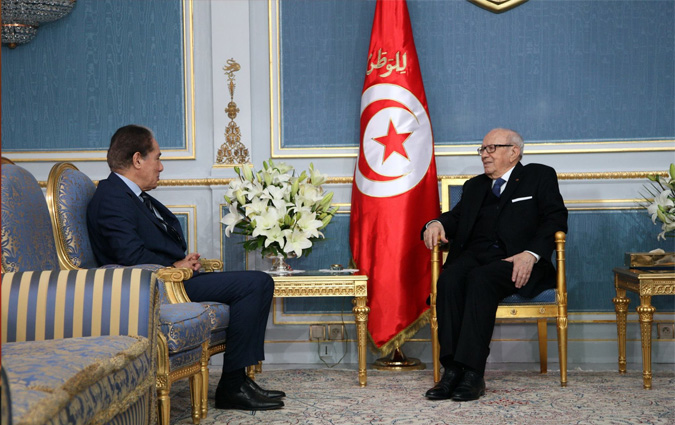 Béji Caïd Essebsi reçoit Abderrahim Zouari