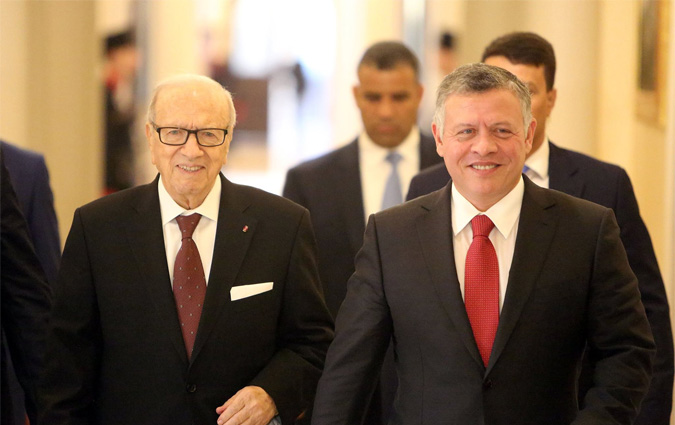 Tunisie - Jordanie: Entretien tlphonique entre Bji Cad Essebsi et Abdallah II
