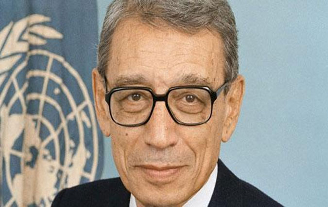 Dcs de l'ancien secrtaire gnral de l'ONU Boutros Boutros-Ghali
