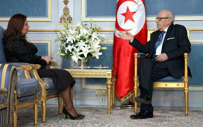 Bji Cad Essebsi reoit Wided Bouchamaoui
