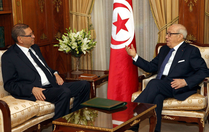 La situation scuritaire de la Tunisie au centre d'une rencontre entre Bji Cad Essebsi et Habib Essid
