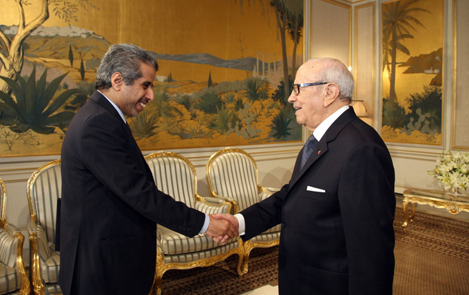 Rencontre entre le prsident de la Rpublique et le secrtaire gnral du conseil des ministres de l'Intrieur arabes
