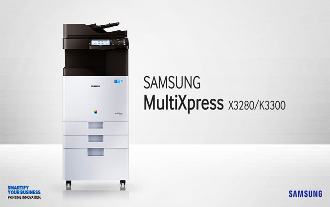 Samsung présente ses imprimantes multifonctions série MultiXpress 3 destinées aux PME