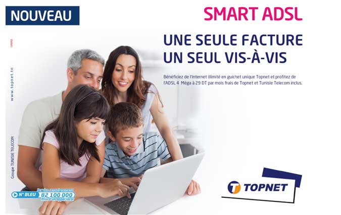 Topnet lance l'offre SMART ADSL     