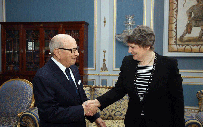Béji Caïd Essebsi reçoit la directrice générale du Programme des Nations Unies pour le développement