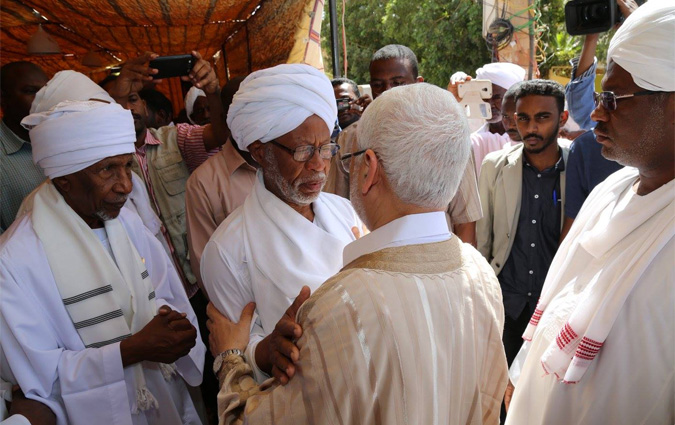 Rached Ghannouchi à Khartoum pour les funérailles de Hassen Tourabi