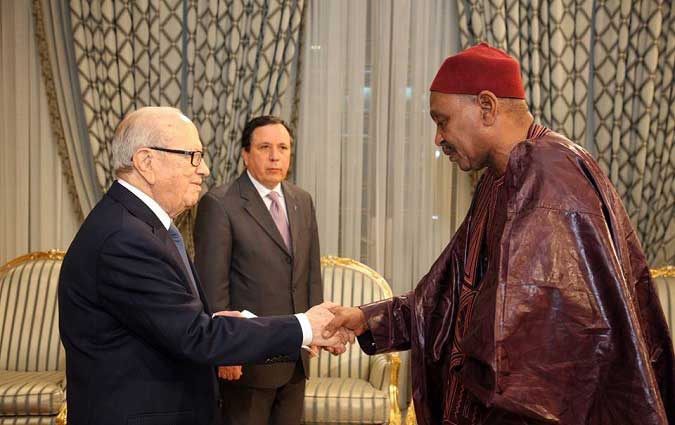 Bji Cad Essebsi reoit les lettres de crances de trois nouveaux ambassadeurs