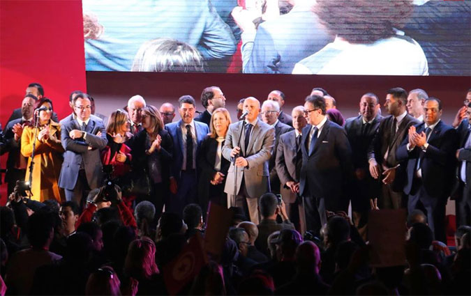 Nidaa Tounes fête le 20-Mars au palais des congrès