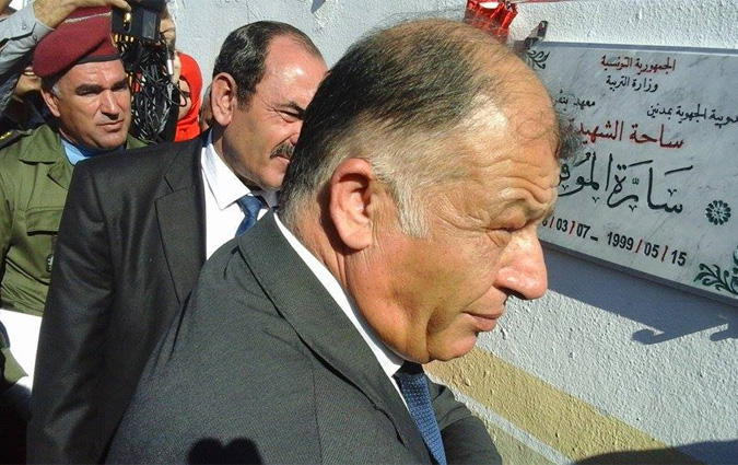 Nji Jelloul inaugure la cour de la martyre Sarra Mouathak au lyce mixte de Ben Guerdne
