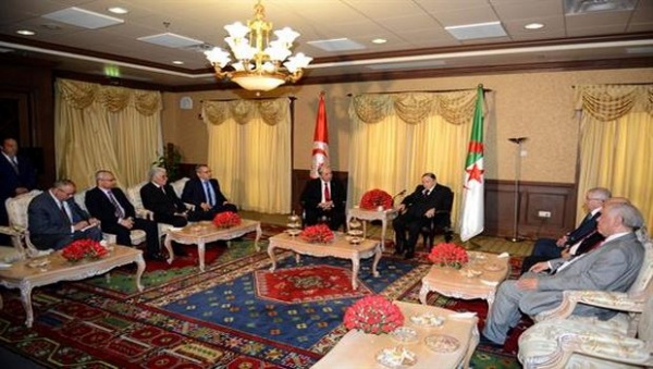 Mohamed Ennaceur reu par Abdelaziz Bouteflika  Alger
