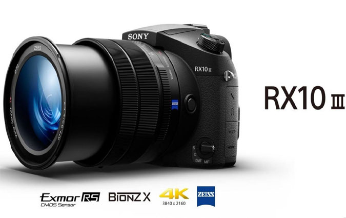 Sony prsente le dernier n de sa gamme RX Cyber-shot, le RX10 III