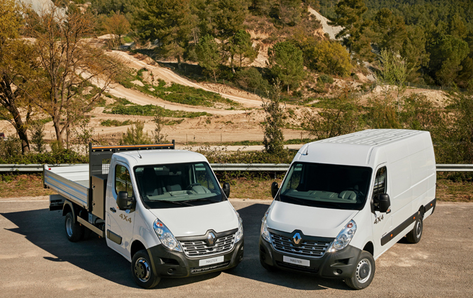 Renault Pro+ prsente les X-Track et Master 4x4

