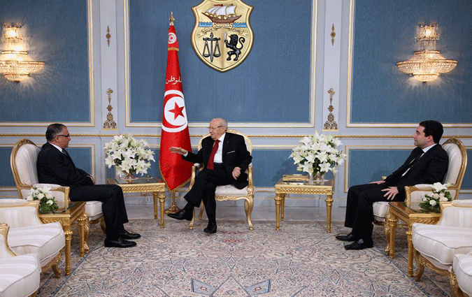 Béji Caïd Essebsi reçoit Mohsen Marzouk