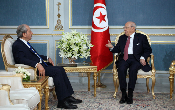 Béji Caïd Essebsi reçoit Mohamed Ennaceur à Carthage