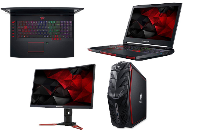 Des nouveaux portables et des PC tours Acer pour enrichir la gamme gaming Predator