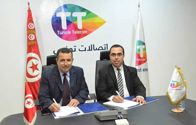 Contrat de partenariat entre Tunisie Telecom et l'Agence Technique des Transports Terrestres