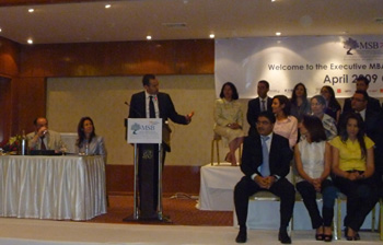 Tunisie – Cérémonie de remise de diplômes de MSB