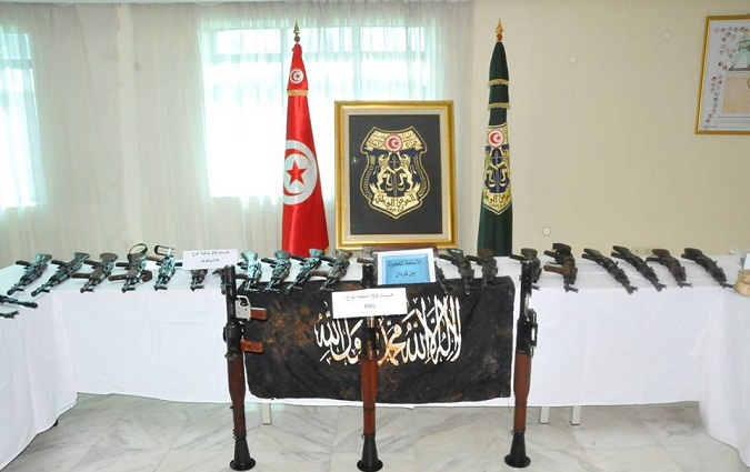 En photos : Dcouverte d'une cache d'armes  Ben Guerdne