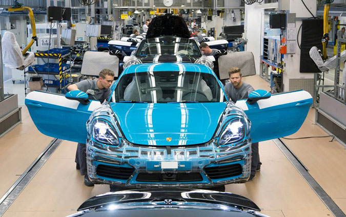 Lancement de la production du nouveau Porsche 718 Cayman