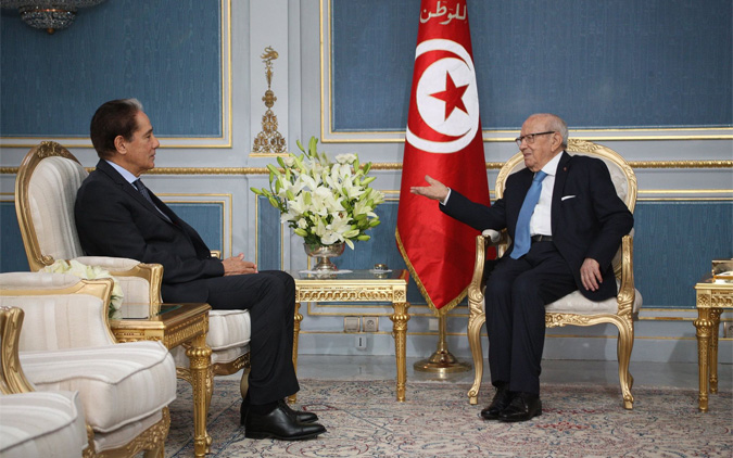 Bji Cad Essebsi reoit Mohamed Al Fadhel Khalil, Abdelkarim Zebidi et Abderrahim Zouari
