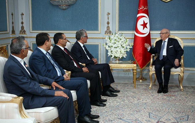 Béji Caïd Essebsi rencontre des représentants du Front Populaire