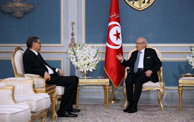 Bji Cad Essebsi reoit Habib Essid
