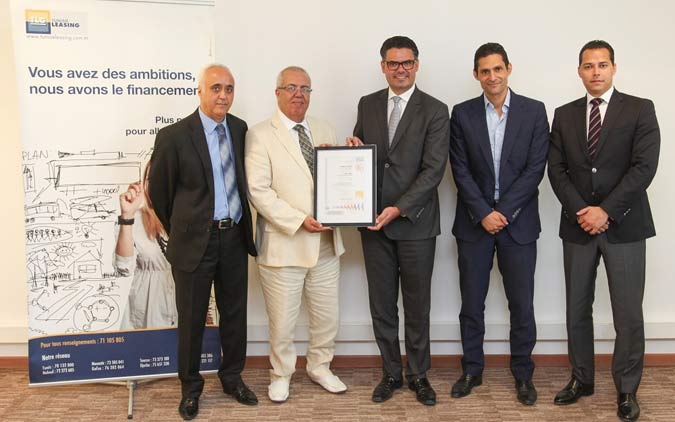SGS délivre la certification MSI 20000® à Tunisie Leasing