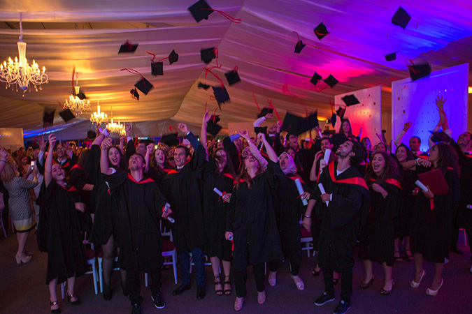 La Mediterranean School of Business honore la promotion 2016 des diplômés de Licence et de Master