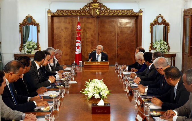 Béji Caïd Essebsi préside une réunion de dialogue sur la formation du gouvernement d'union nationale