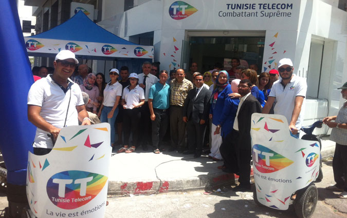 Inauguration de deux espaces Tunisie Telecom  Sousse et Monastir