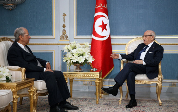 Béji Caïd Essebsi reçoit Mohamed Ennaceur