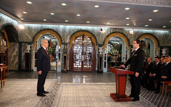Le gouvernement de Youssef Chahed prête serment devant le chef de l'Etat