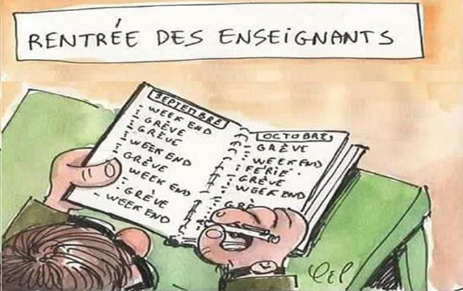 Le syndicat de l'enseignement secondaire entame une srie de grves