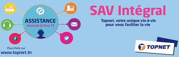 Topnet lance le « SAV Intégral » : Un nouveau service d'assistance client pour Internet et fixe TT en guichet unique